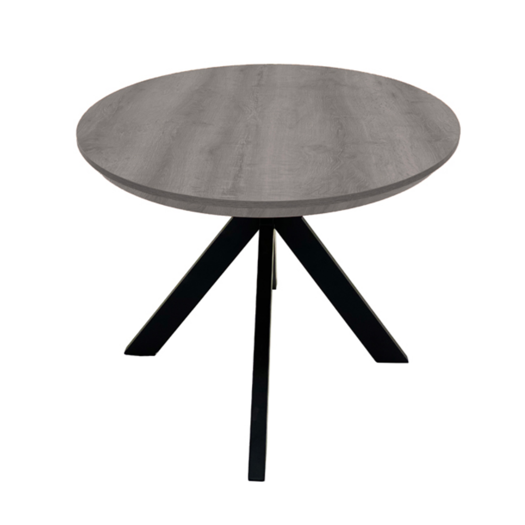 Malin Oval Dining Table 2.2m Grey