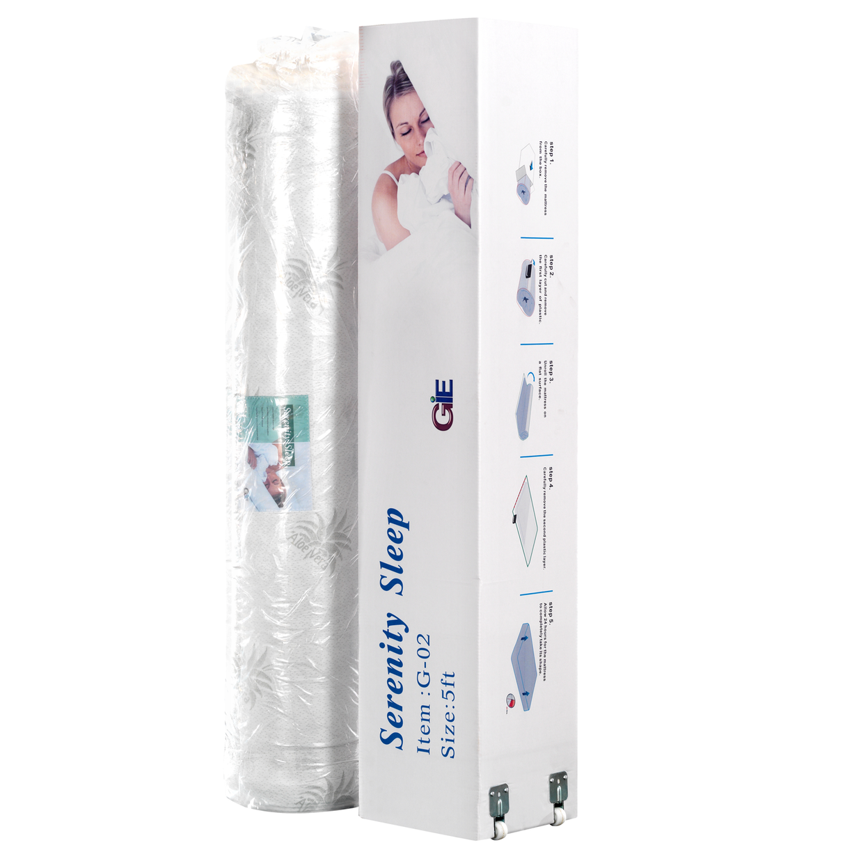 G-02 Aloe Vera Roll Up Mattress