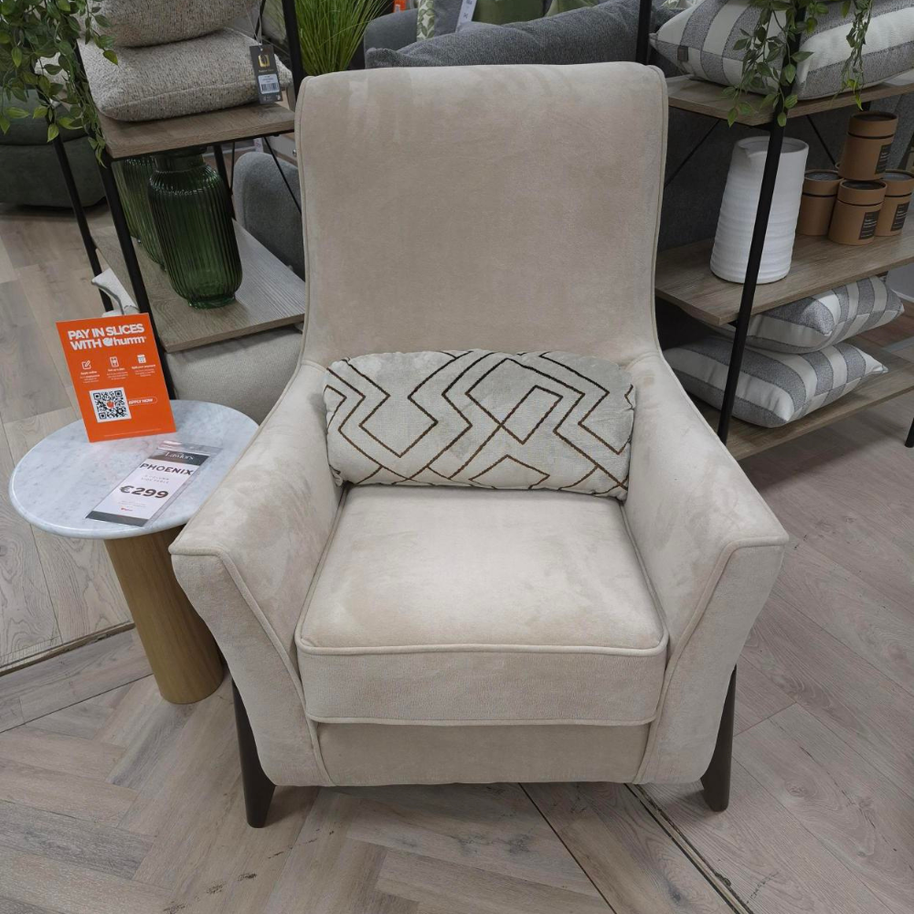 The Aspen Sofa range features a durable birch frame, plush reversible cushions and dark wood feet along with custom fabrics to choose from!