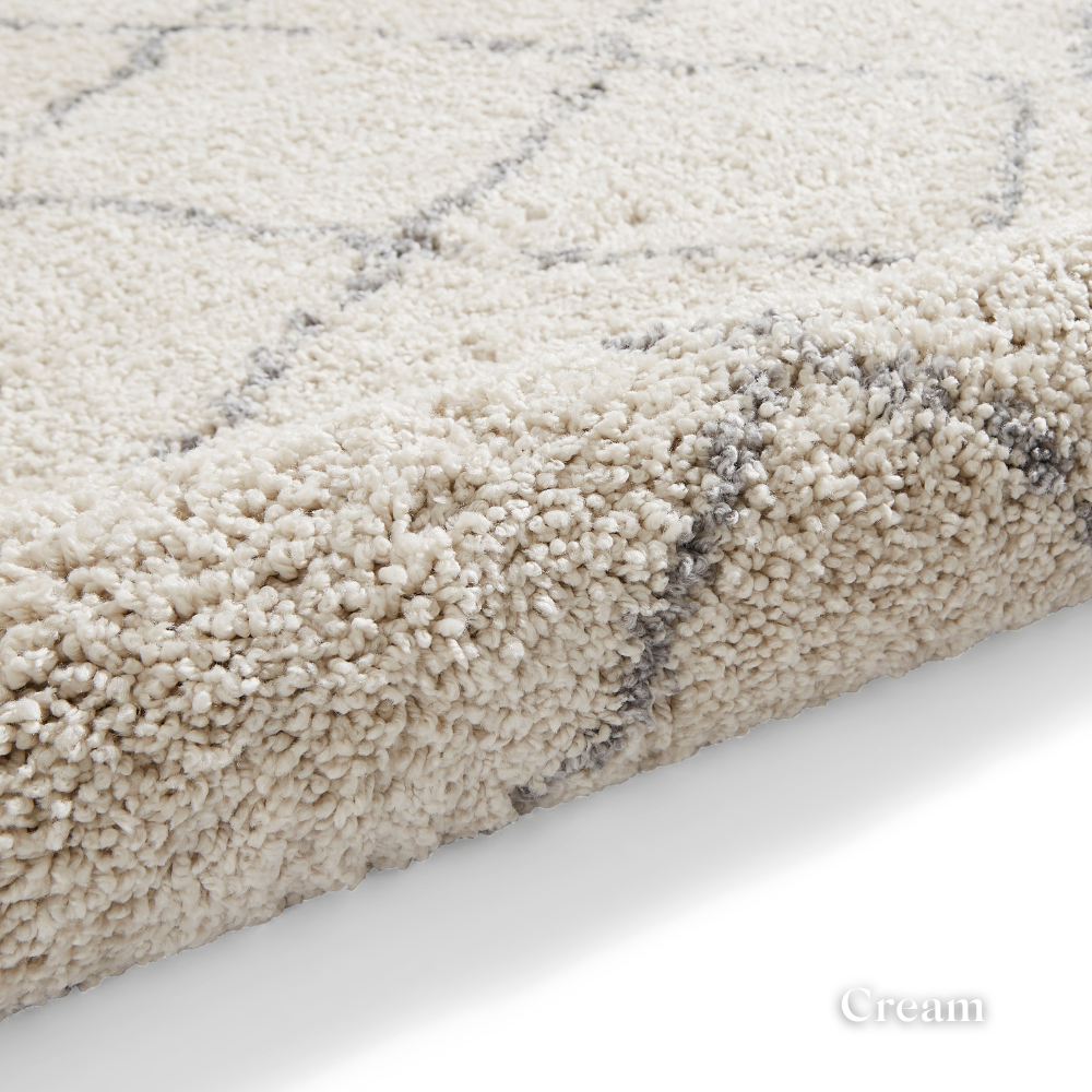 Add bohemian charm with Boho Berber Machine Made Shaggy Rugs range featuring plush shaggy pile, durable polypropylene and stylish fringes.