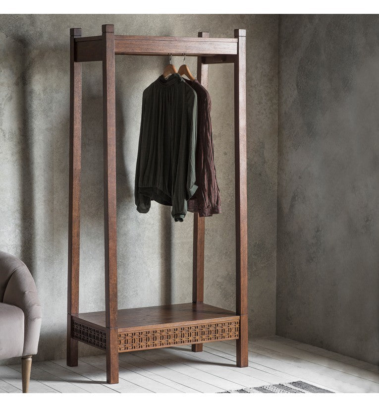 Boho Retreat Open Wardrobe
