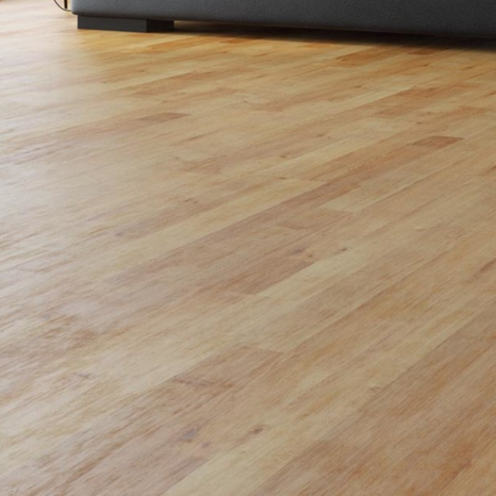 The Canyon Oak Laminate Flooring - 12mm features AC6-rated, water-resistant, with an Express Click system for easy installation.