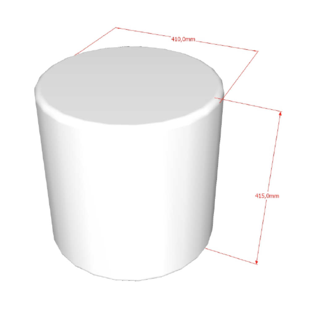 The Forrest Kids Pouf in Brown features multifunctional design use as a seat, footstool or nightstand, in warm brown soft bouclé perfect for modern rooms