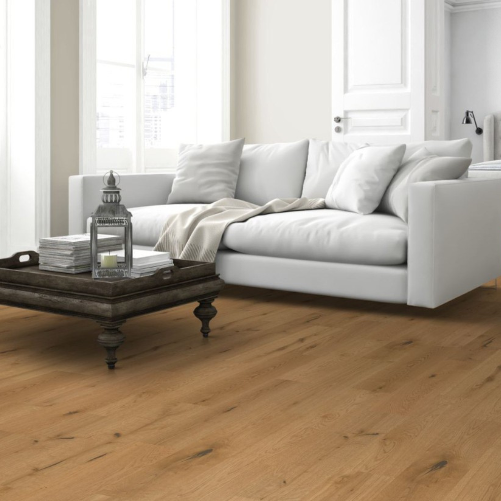 The Fumado Oak Engineered Flooring - 15mm features warm natural tones, real wood texture, easy installation, eco-friendly and European made durability