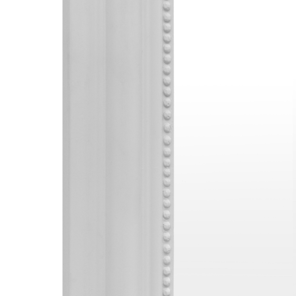 The Gallery Sherwood Overmantle Mirror - Stone is an arch-shaped mirror with stone finish, ideal for mantles enhancing any room.