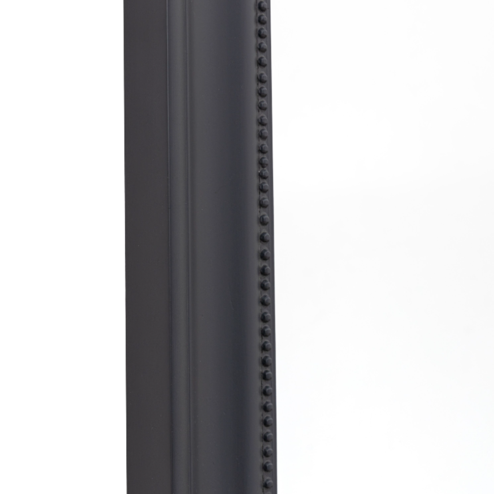 The Gallery Sherwood Rectangle Mirror in Lead features a classic design, lead finish and durable frame.