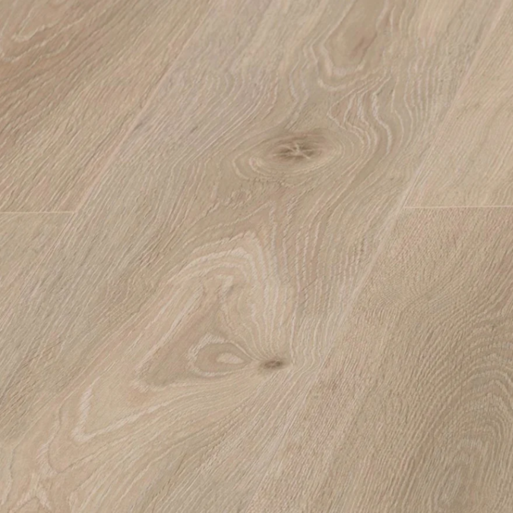 The Gdansk Oak Laminate Flooring - 12mm features AC4 durable, Express Click installation and underfloor heating compatible.