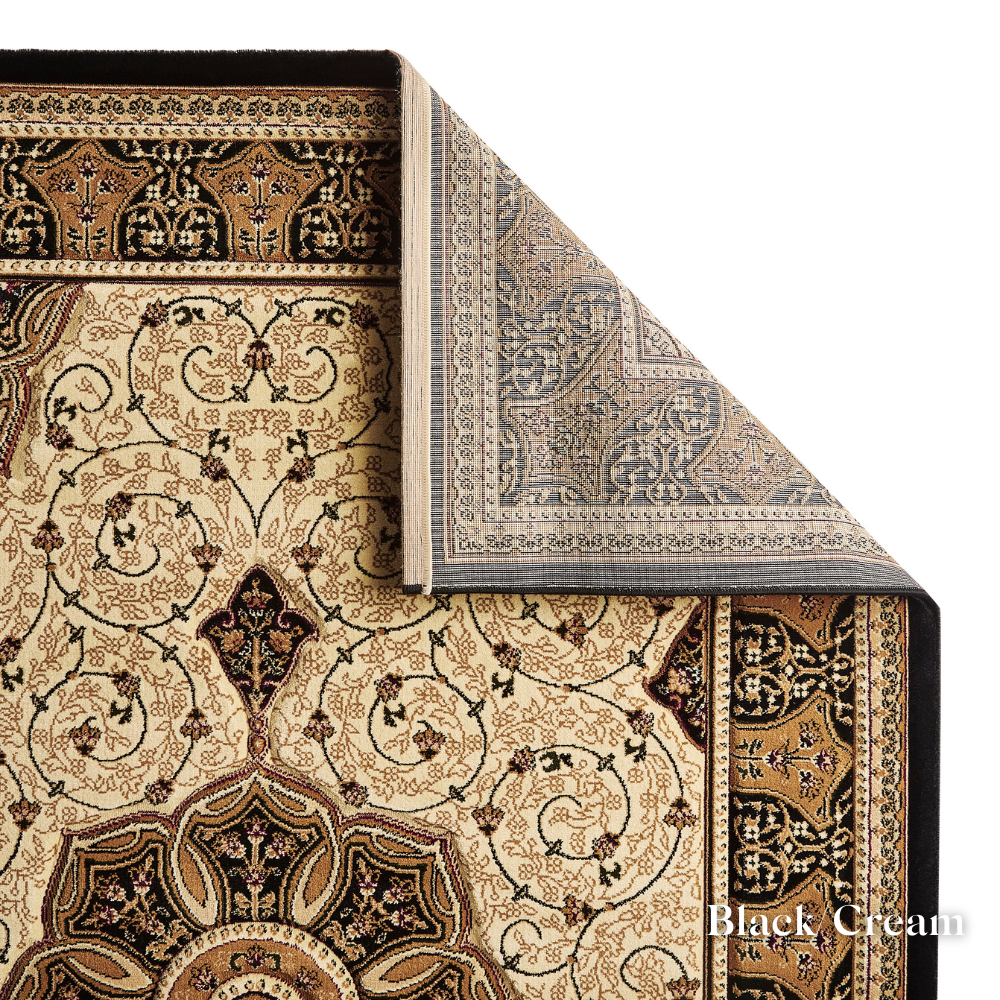 Redefine your style look with the Heritage Traditional Machine Made Rugs Range featuring high density weave, hand carved detail and smooth polyester pile.