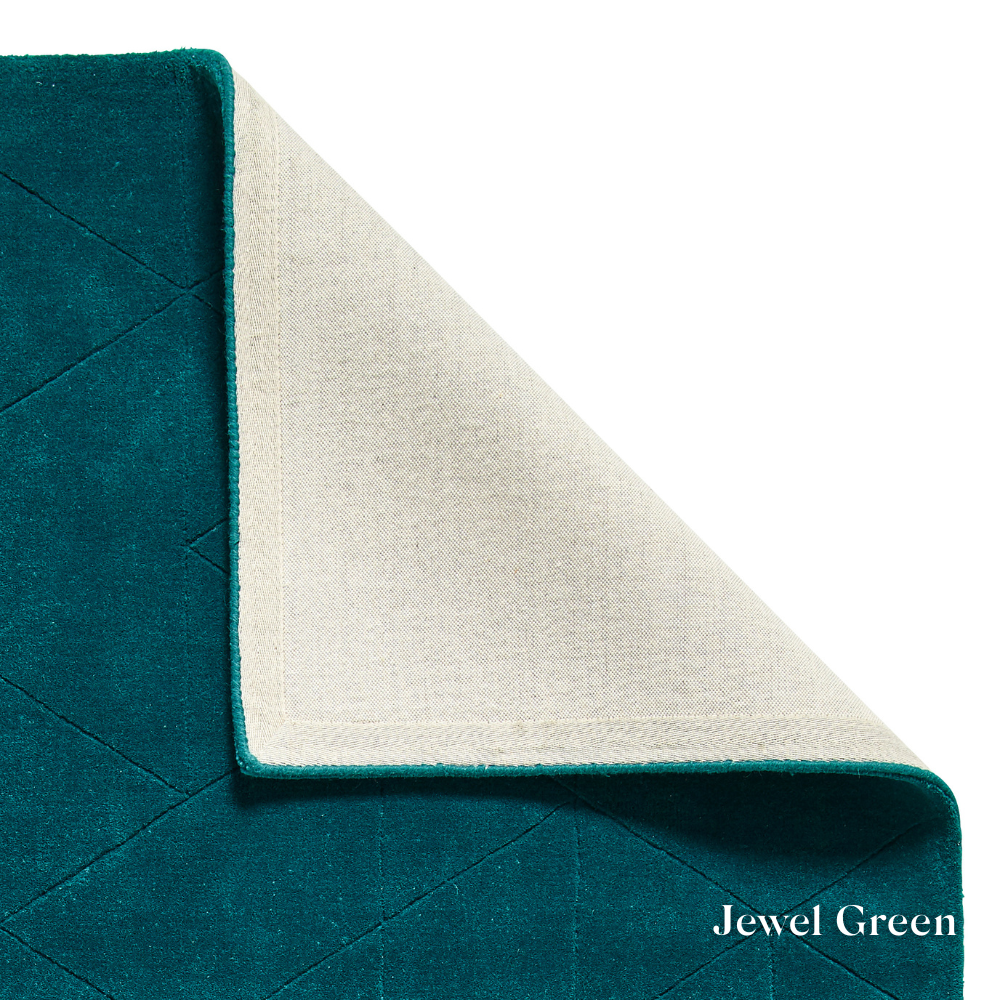 The Kasbah Modern Hand Tufted Wool Rugs offers luxurious wool, a thick pile and bold colours, making them a stylish and durable choice for modern interiors.