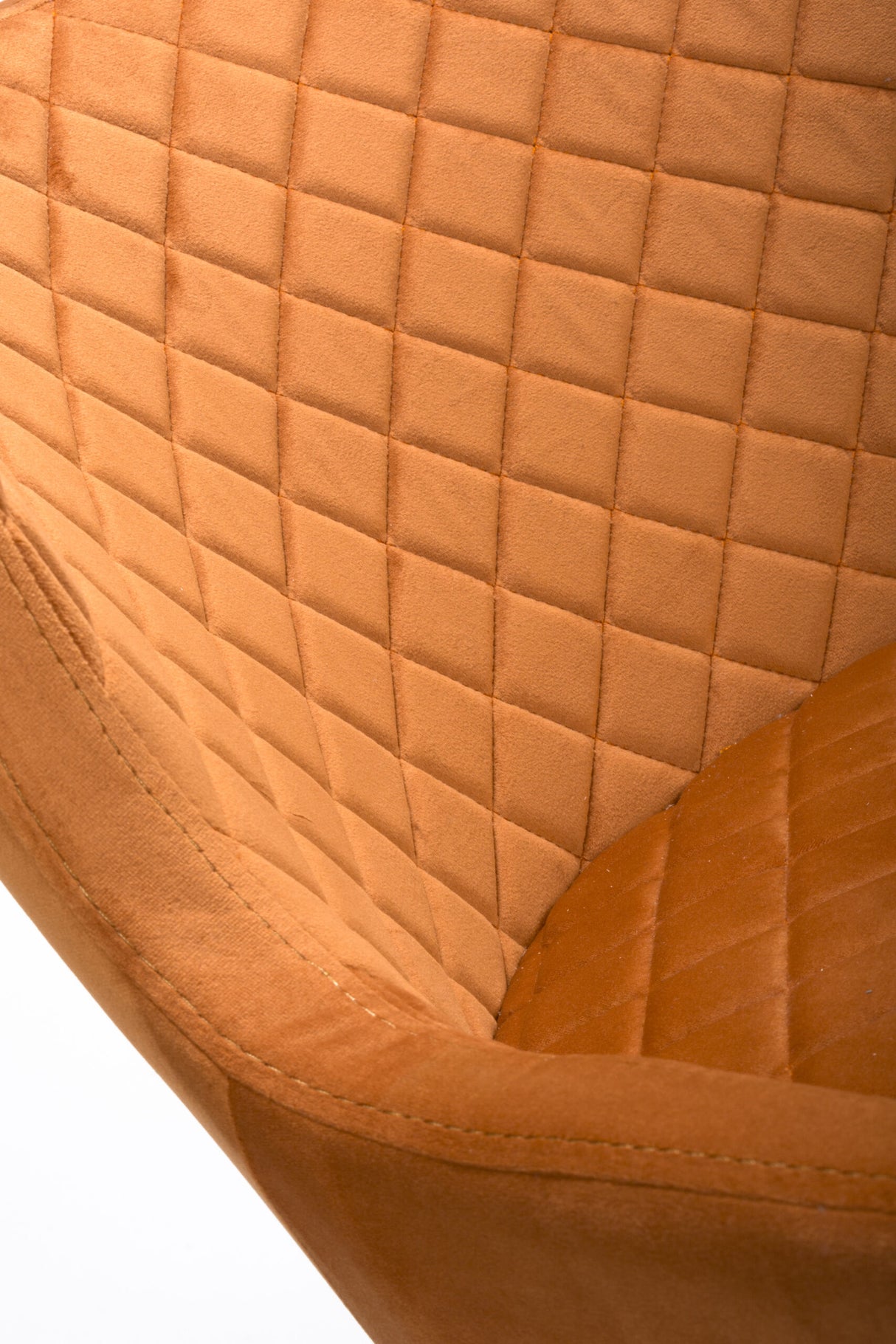 Maebh Bar Stool- Burnt Orange (Display Model)