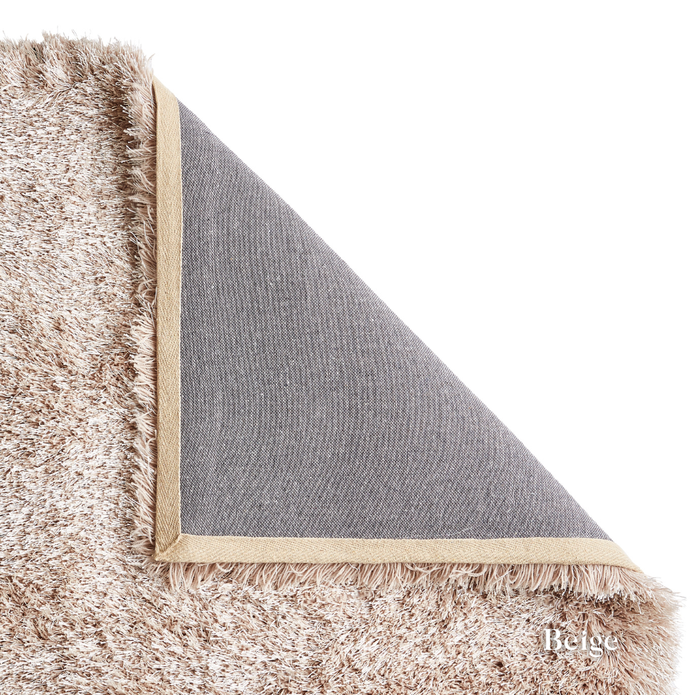Sink into comfort with the Montana Plain Shaggy Rugs range featuring ultra thick 8cm pile, hand tufted polyester and stylish colours.