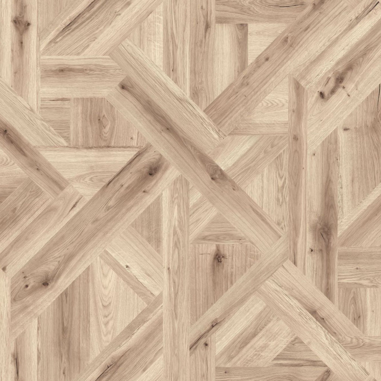 Nina Oak Laminate Flooring 8mm with AC5 durability, impact resistant, suitable for underfloor heating Aqua Pro water resistance and natural tones.