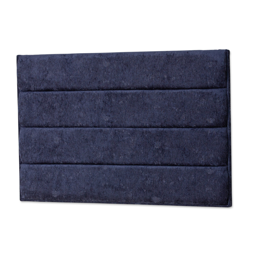 The Platinum Fabric Headboard features horizontal panel design, tucked detail, custom fabric, colour & size options, to compliment any bed style