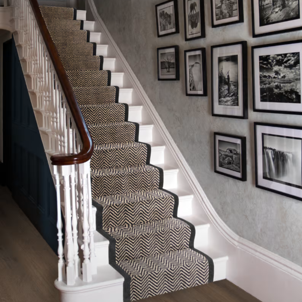 The Quiet Full House Flooring Package for €6399 includes AC5 laminate with acoustic underlay downstairs, carpet upstairs, fitting, trims and measurements