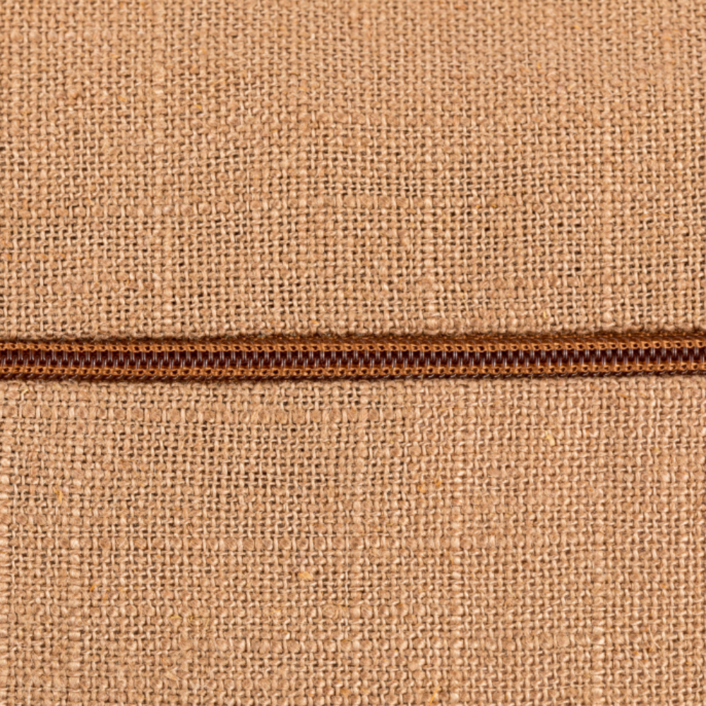 The Faye Scatter Box Soft Orange Cushion 43x43cm features a linen blend fabric, a warm orange hue, a sleek knife-edge finish & handcrafted in Ireland.
