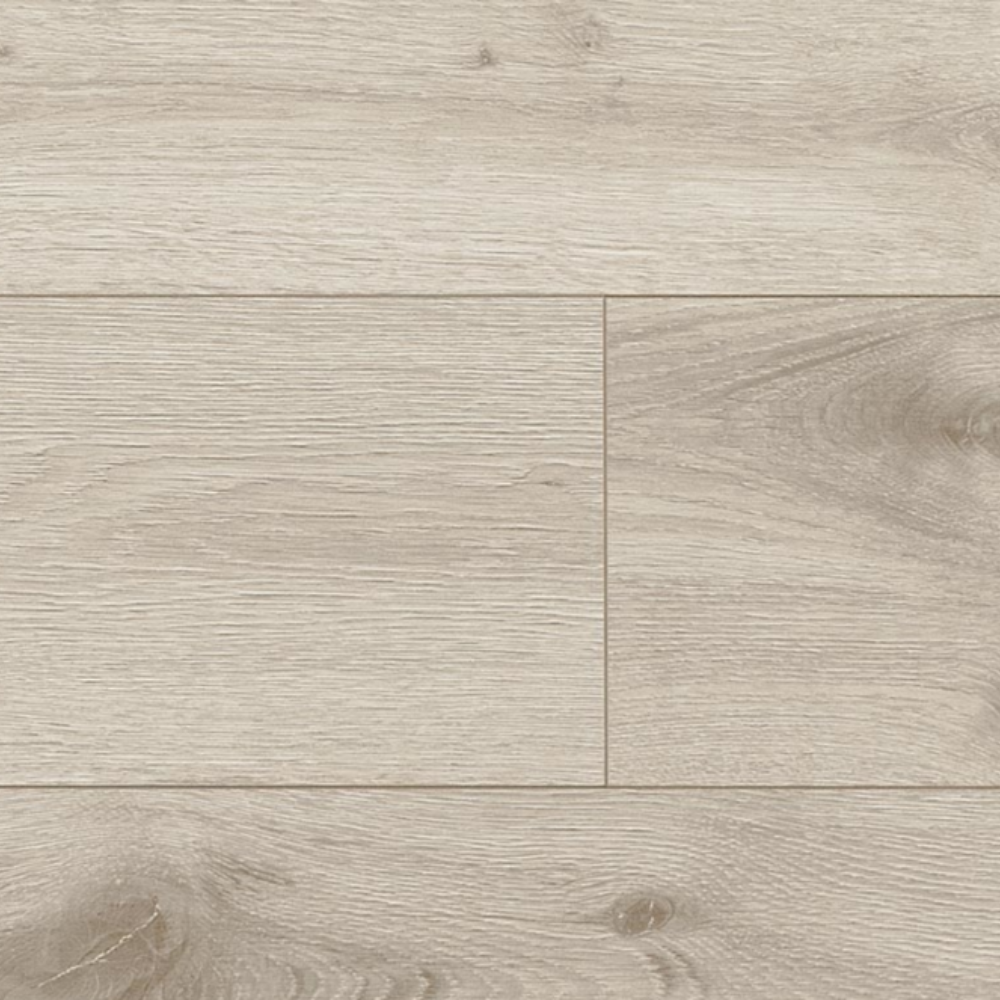 The Stone Oak Laminate Flooring - 12mm: AC6-rated, water-resistant, easy Express Click installation and a 40-year warranty.