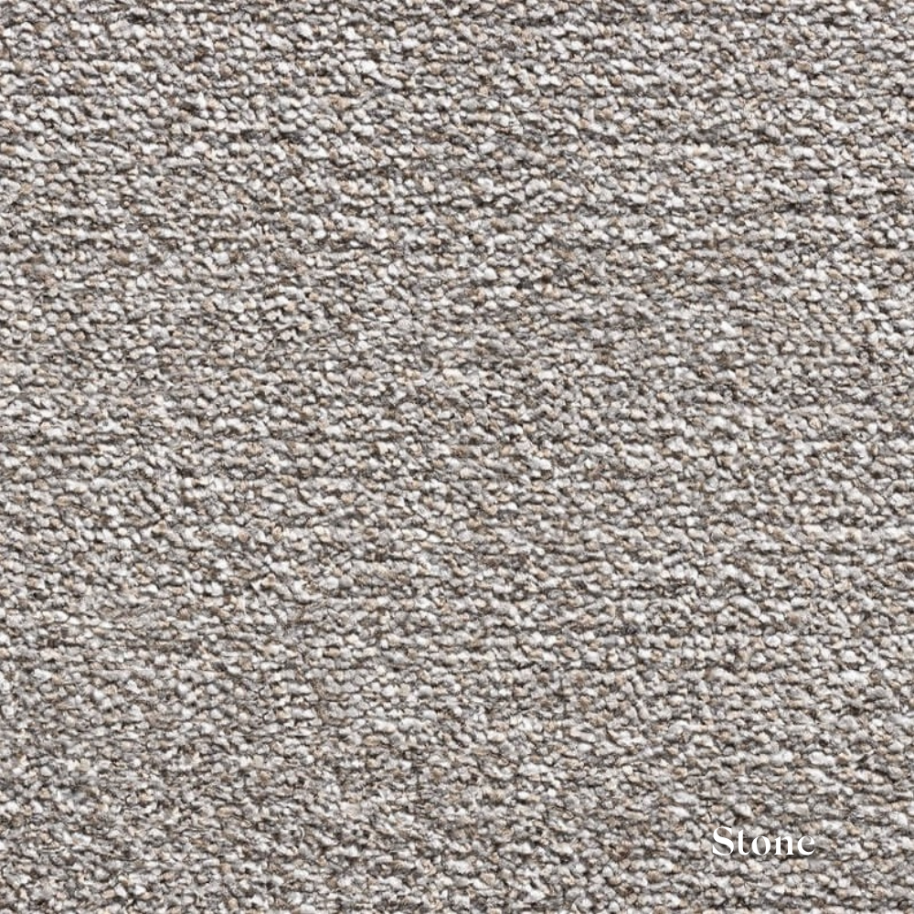 Close-up of textured stone surface with 'Stone' label