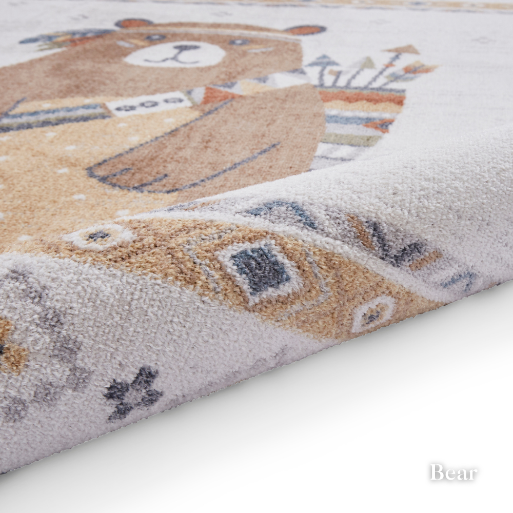 Brighten you room with the Cove Washable Collection Machine Made Rugs featuring washable design, soft shaggy pile and stain resistant