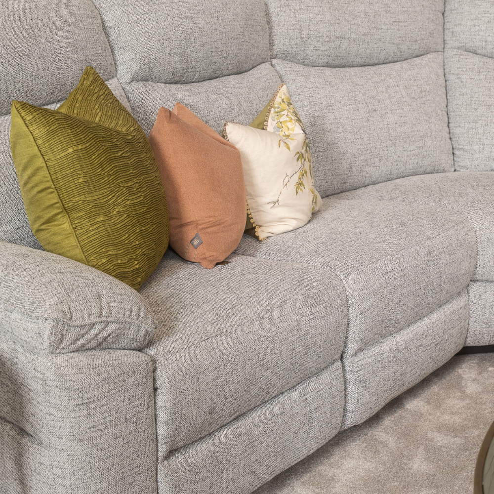 Introducing the Vienna Corner Sofa in multiple fabric colours, a blend of soft comfort and a durable build offering both relaxation and a lasting durability