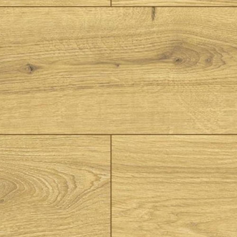 The Viking Oak Laminate Flooring - 12mm features AC6 durability, water resistant, Express Click installation and a 40 year warranty