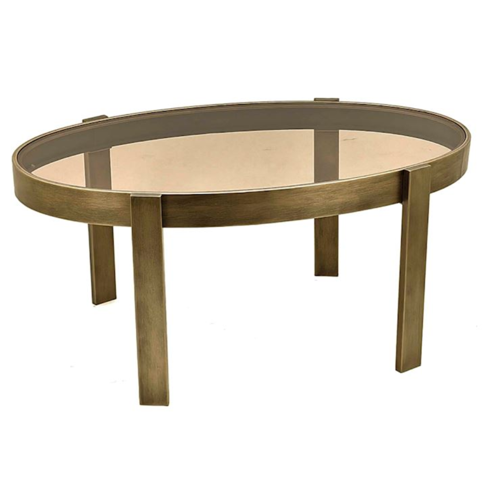 wj sampson amber coffee table