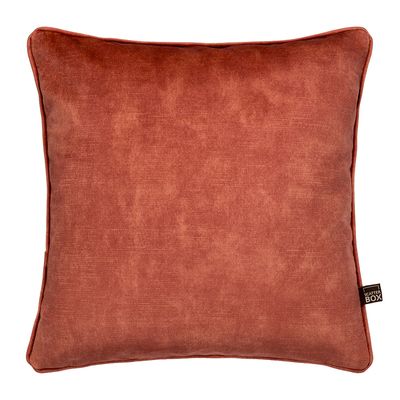 Scatter Box Cushion - Etta, Salmon/ Rose 43 x 43cm
