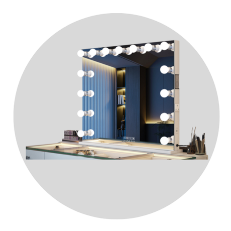 Hollywood Mirrors & Make Up Desks