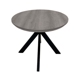 Malin Oval Dining Table 2.2m Grey