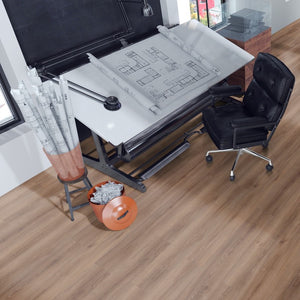 Murano Oak Laminate Flooring 12mm: AC5 rated, 30-year warranty, sturdy with express click installation. Ideal for homes, renovations, and underfloor heating