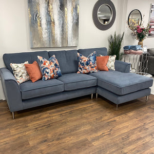 The Lincoln Sofa is a bespoke sofa that can be fully custom to your need and is finished with aqua clean fabric