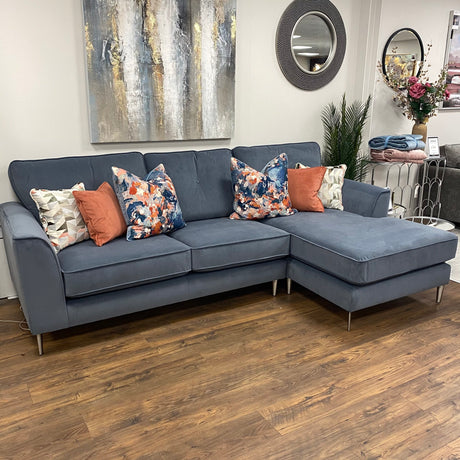 The Lincoln Sofa is a bespoke sofa that can be fully custom to your need and is finished with aqua clean fabric