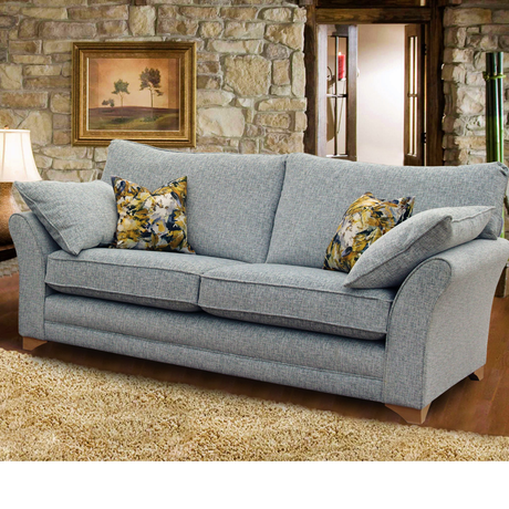 Elevate your space with the handcrafted Sicily Sofa from Ireland with a wide range of custom fabrics and colours to choose from.