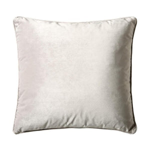 The Scatter Box Bellini Cushion in Silver features luxurious softness & feather filled interior, perfect for your home