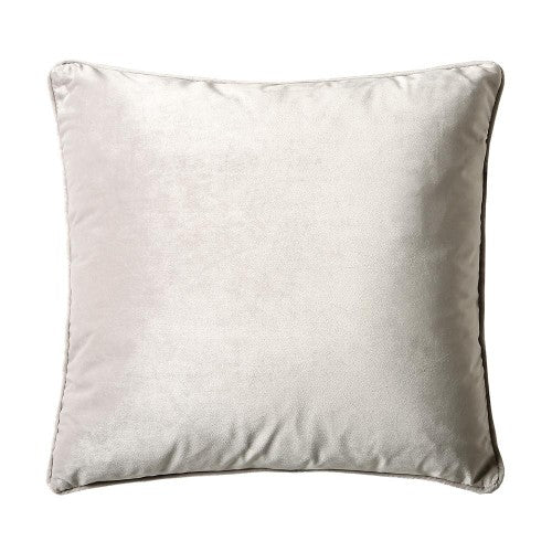 The Scatter Box Bellini Cushion in Silver features luxurious softness & feather filled interior, perfect for your home