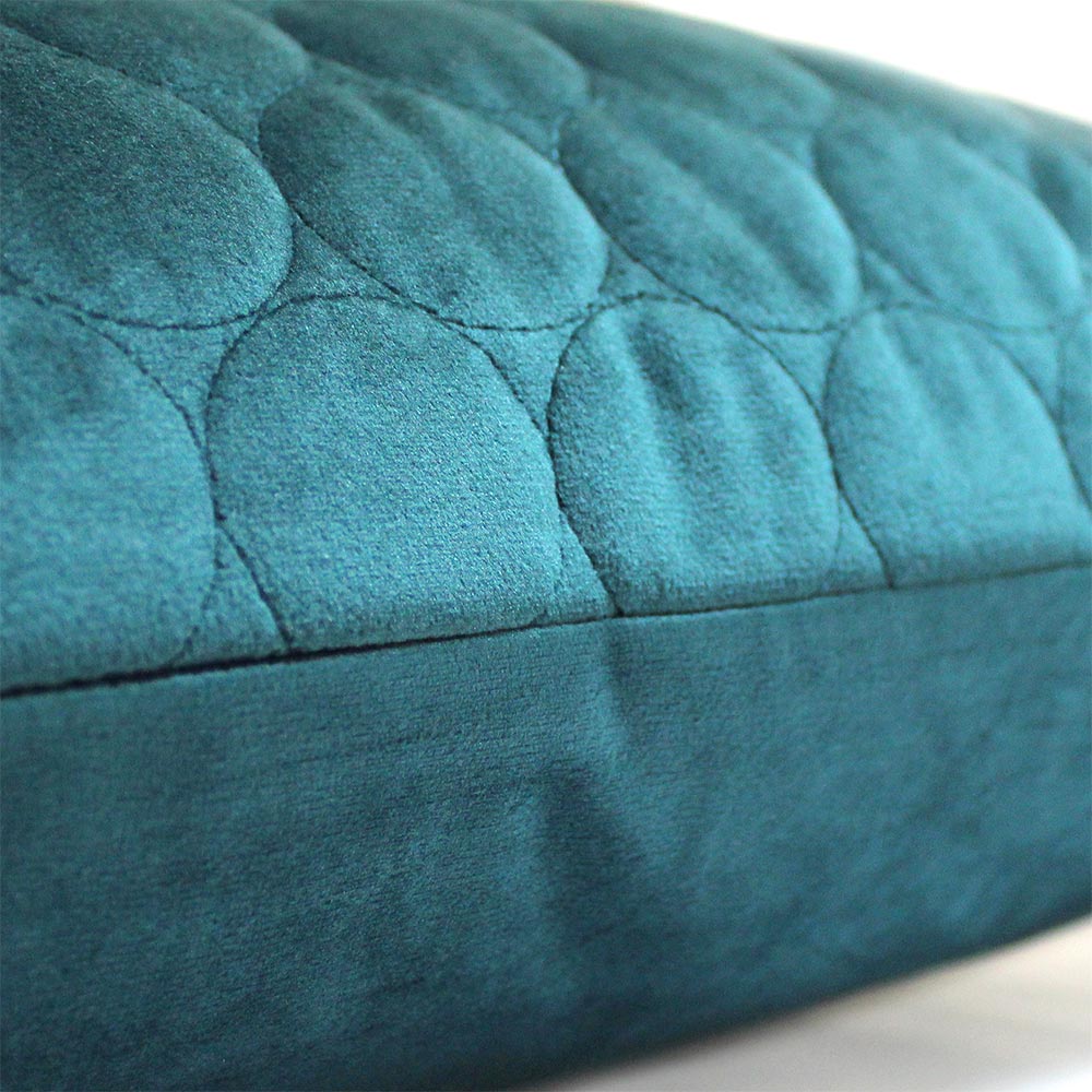 Scatter Box Cushion - Halo, Teal 45 x 45cm