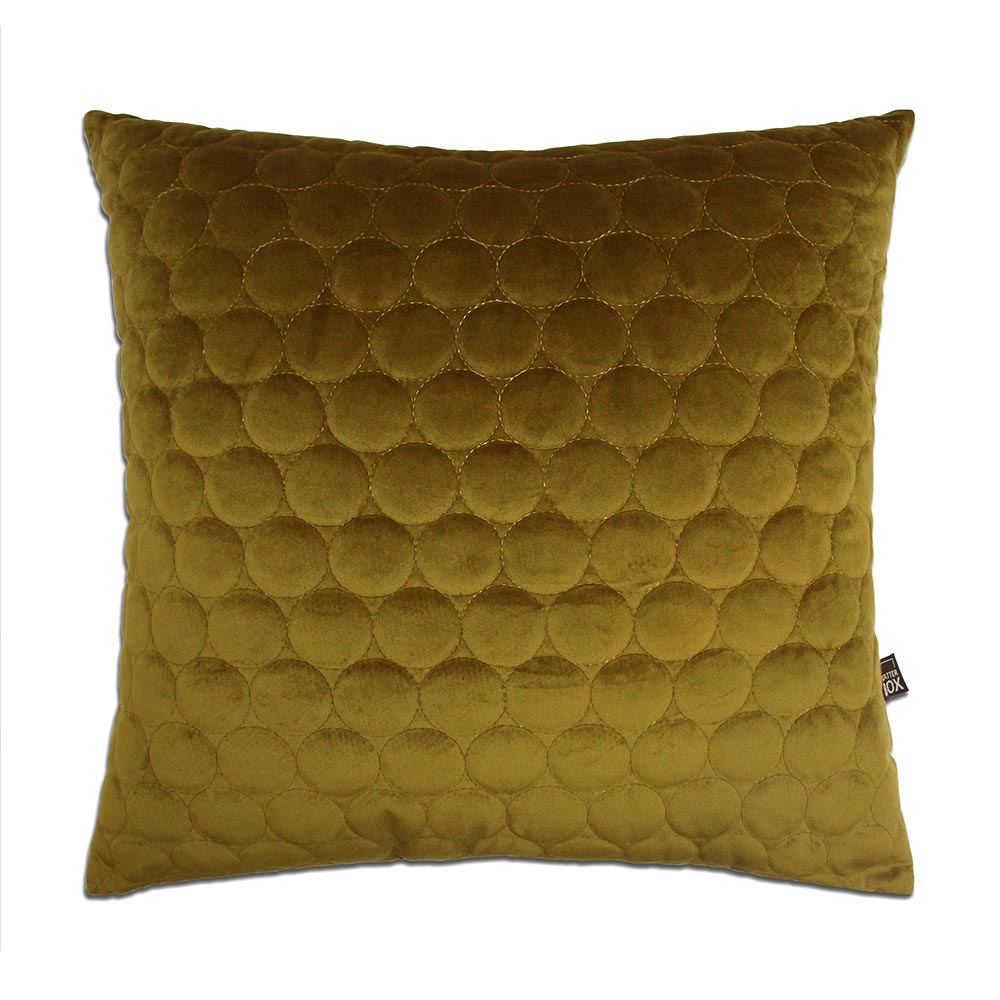Scatter Box Cushion - Halo, Antique Gold 45 x 45cm