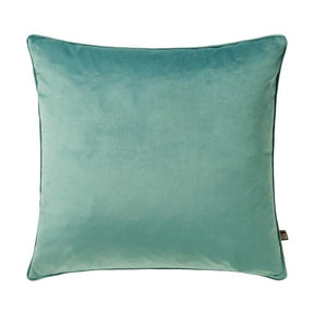 The Scatter Box Bellini Cushion in Seamist features luxurious softness & feather filled interior, perfect for your home