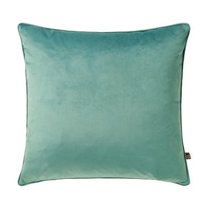 The Scatter Box Bellini Cushion in Seamist features luxurious softness & feather filled interior, perfect for your home