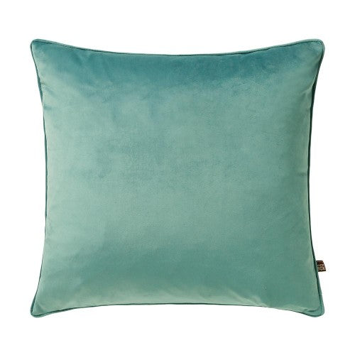 The Scatter Box Bellini Cushion in Seamist features luxurious softness & feather filled interior, perfect for your home