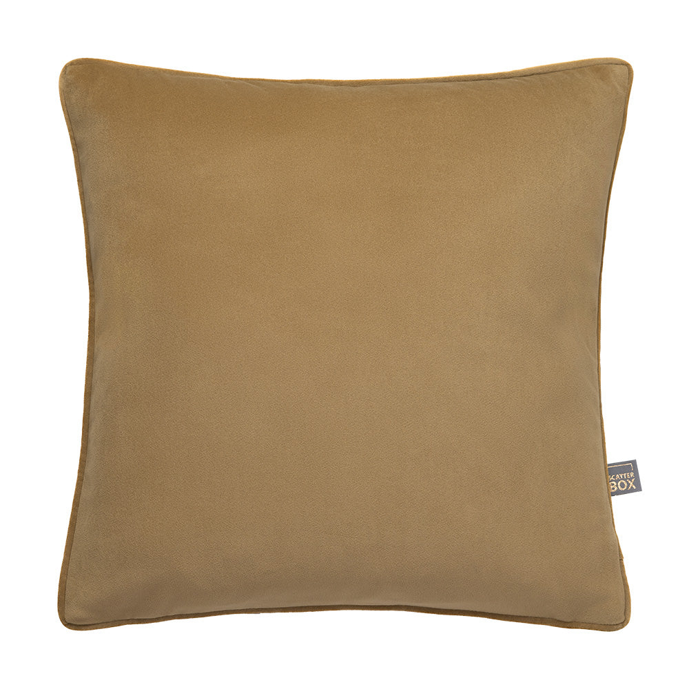 Scatter Box Erin Plain 58x58cm Cushion, Chartreuse