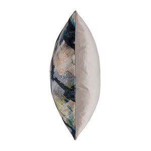 Scatter Box Cushion - Axel, Blue/Green 43 x 43cm