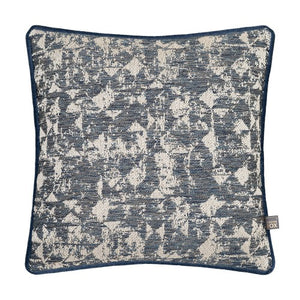 Scatter Box Joni 58x58cm Cushion, Blue/Silver