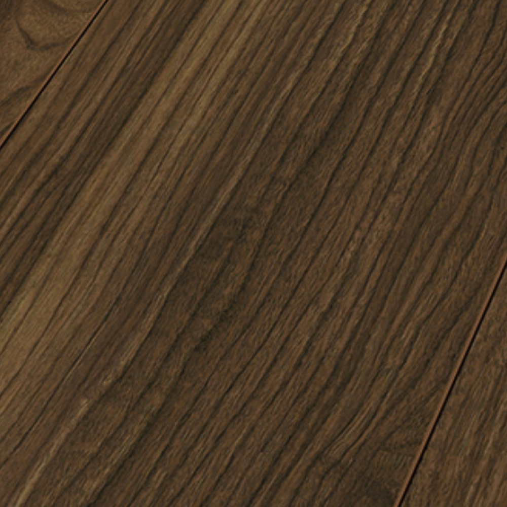 The Agusta Walnut Laminate Flooring - 12mm features AC5-rated durability, G5 Express Click system and a 30-year warranty