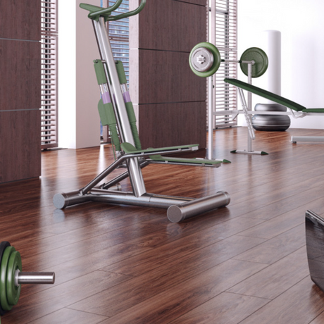 The Agusta Walnut Laminate Flooring - 12mm features AC5-rated durability, G5 Express Click system and a 30-year warranty