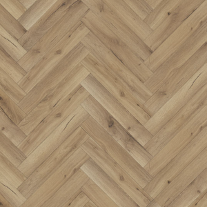 Enhance your space with Albany Oak Herringbone Laminate Flooring featuring an AC4 rating, underfloor heating compatible and easy-to-install choice.