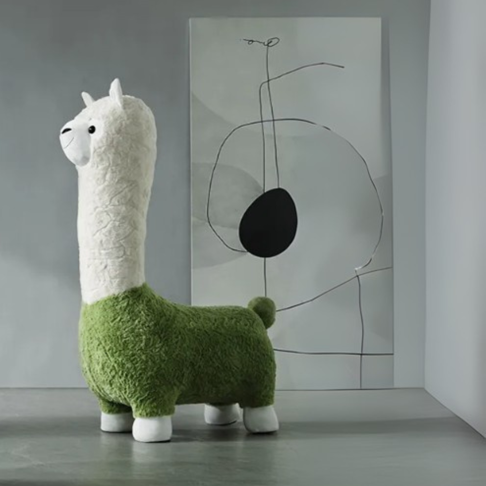 The whimsical Alpaca Kids Chairs feature soft upholstery, safe sturdy build and 6 bright colours, perfect for bedrooms, playrooms and reading rooms