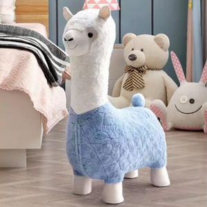 The whimsical Alpaca Kids Chairs feature soft upholstery, safe sturdy build and 6 bright colours, perfect for bedrooms, playrooms and reading rooms