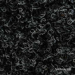 Textured black surface with white patterns labeled 'Anthracite'.