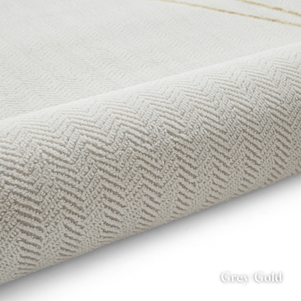 Introduce fresh style with the Apollo Modern Abstract Machine Made Rugs featuring a blend of bold designs, metallic yarn and soft multi textured pile.