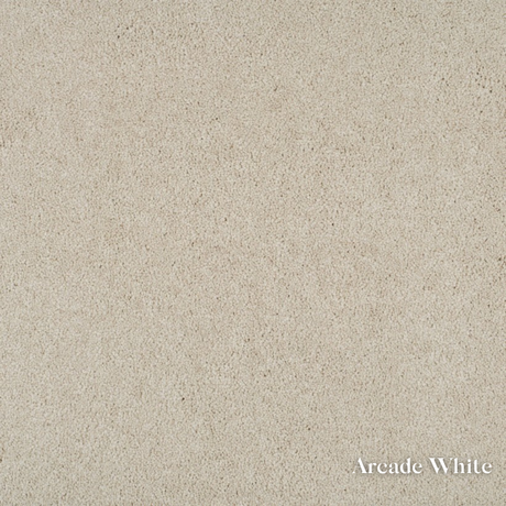 Beige color swatch with 'Arcade White' label